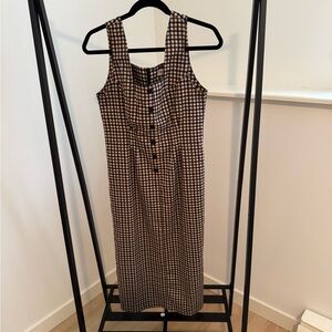 Plaid Sleeveless Dress